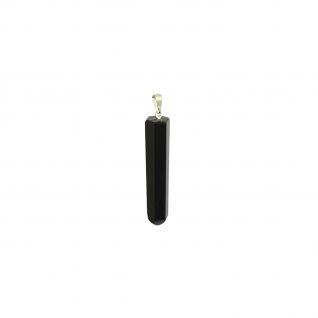 Colgante Punta Facetada Obsidiana 3.5cm